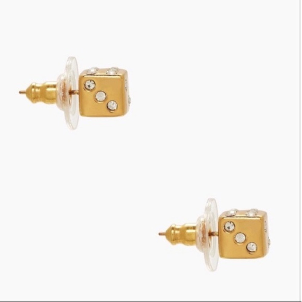 RARE FIND - Kate Spade dice earrings